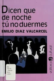 Tapa de Dicen que de noche tú no duermes