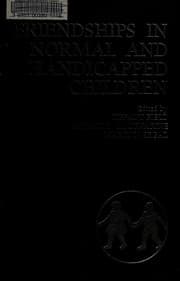 Tapa de Friendships in normal and handicapped children