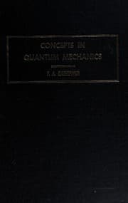 Tapa de Concepts in quantum mechanics