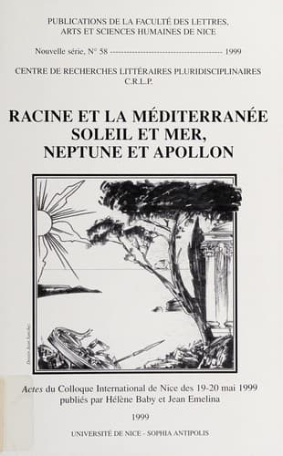 Tapa de Racine et la Méditerranée