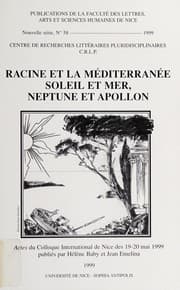 Tapa de Racine et la Méditerranée