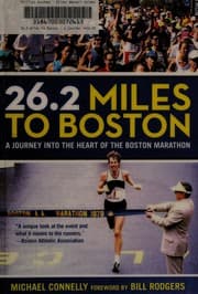Tapa de 26.2 miles to Boston
