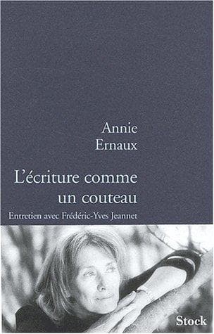 Tapa de L' écriture comme un couteau