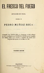 Tapa de El fresco del fuego