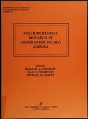 Tapa de Multidisciplinary research at Grasshopper Pueblo, Arizona