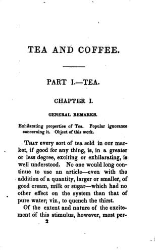 Tapa de Tea and coffee