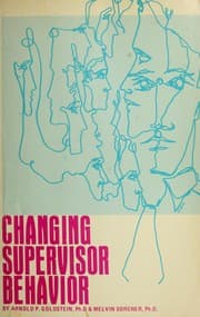 Tapa de Changing supervisor behavior