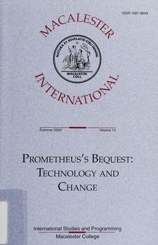 Tapa de Prometheus's bequest