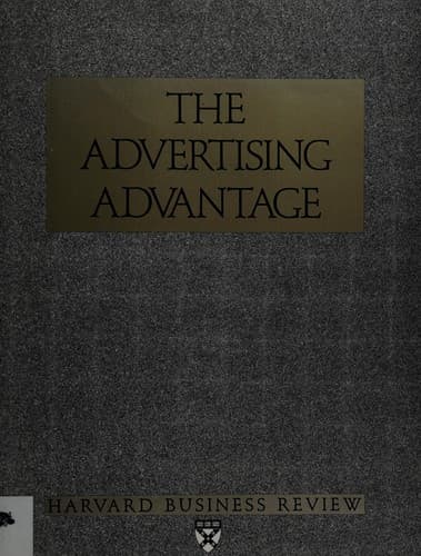 Tapa de The Advertising advantage
