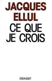Tapa de Ce que je crois