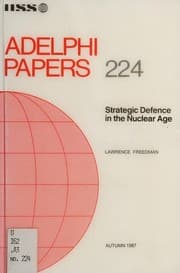 Tapa de Strategic defence in the nuclear age