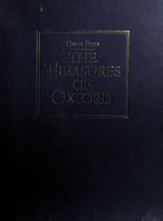 Tapa de The treasures of Oxford