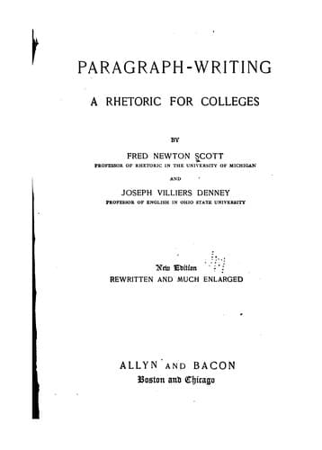 Tapa de Paragraph-writing