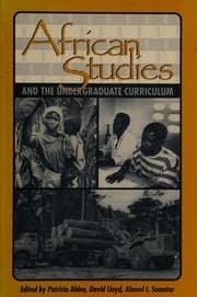 Tapa de African studies and the undergraduate curriculum