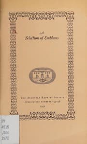 Tapa de A Selection of emblems, from Herman Hugo: Pia desideria