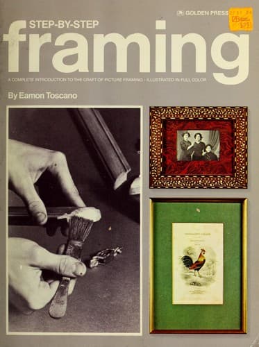 Tapa de Step-by-step framing (Golden press)