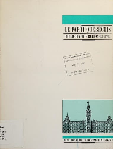 Tapa de Le Parti québécois