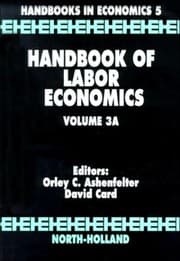 Tapa de Handbook of labor economics