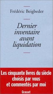 Tapa de Dernier inventaire avant liquidation