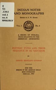 Tapa de Pottery types and their sequence in El Salvador