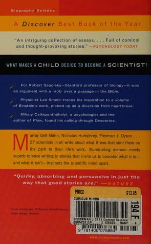 Tapa de Curious minds