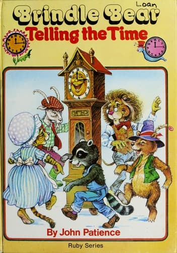 Tapa de Brindle Bear Telling the Time