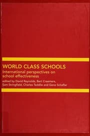 Tapa de World class schools