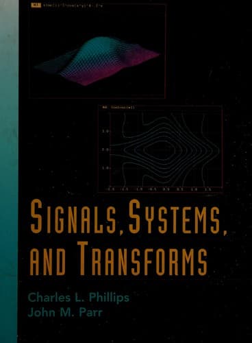 Tapa de Signals, systems, and transforms