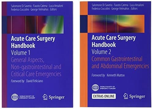 Tapa de Acute Care Surgery Handbook