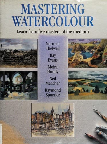 Tapa de Mastering watercolour