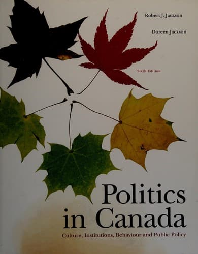 Tapa de Politics in Canada