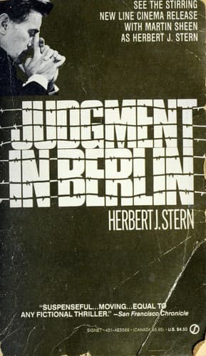 Tapa de Judgement in Berlin