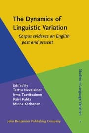 Tapa de The dynamics of linguistic variation