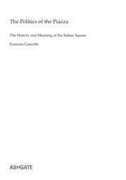 Tapa de The politics of the piazza