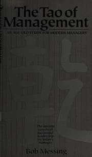 Tapa de TAO OF MANAGEMENT, THE (An Age Old Study for New Age Managers)