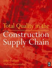 Tapa de Total quality in the construction supply chain