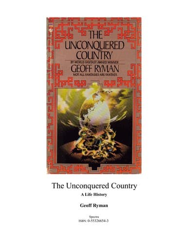 Tapa de The unconquered country