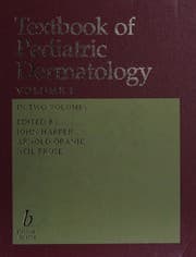 Tapa de Textbook of pediatric dermatology, in two volumes