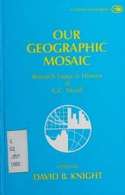 Tapa de Our geographic mosaic