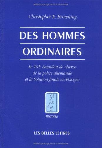 Tapa de Des hommes ordinnaires