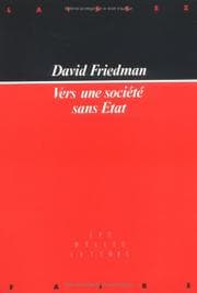 Tapa de Vers une société sans Etat