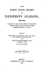 Tapa de The First Four Books of Xenophon's Anabasis: With Notes Adapted to the Latest Edition of Goodwin ..
