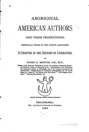 Tapa de Aboriginal American authors and their productions