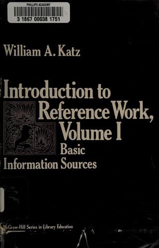 Tapa de Introduction to reference work