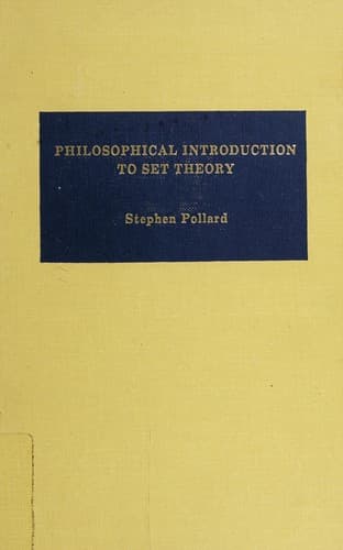 Tapa de Philosophical introduction to set theory