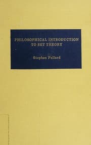 Tapa de Philosophical introduction to set theory