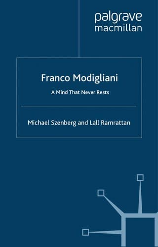 Tapa de Franco Modigliani