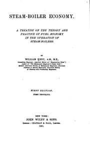 Tapa de Steam-boiler economy: A treatise on the theory and practice of fuel economy ..