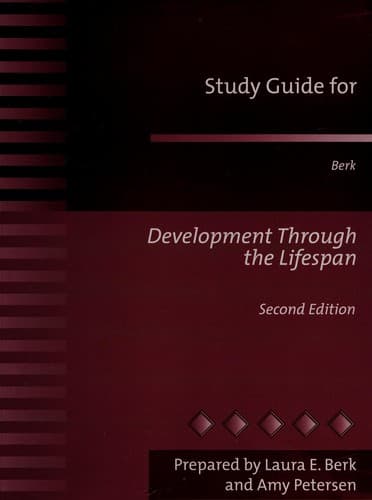 Tapa de Study guide for development through the lifespan