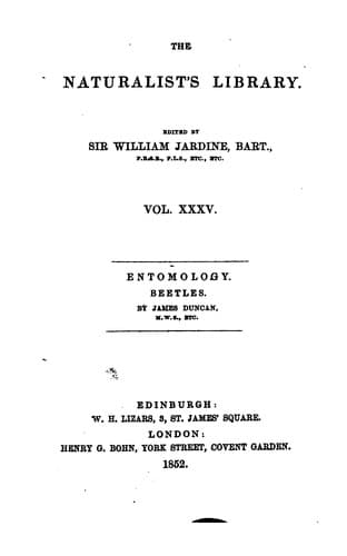 Tapa de Entomology